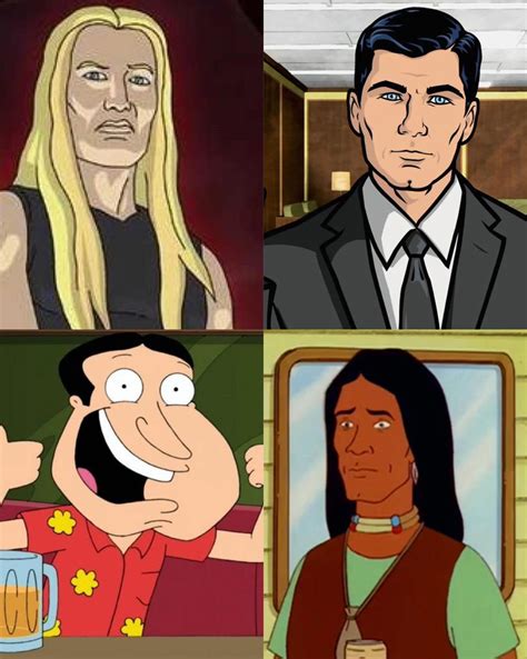 Hey adult cartoon fans. Out of these 4, who do you think gets the most