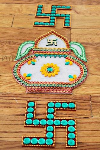 9 Traditional Kalash Rangoli Designs with Images | Styles At Life