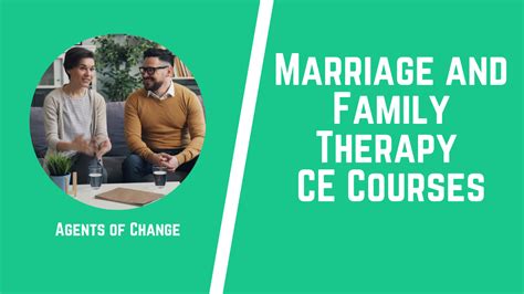 Marriage And Family Therapy Continuing Education