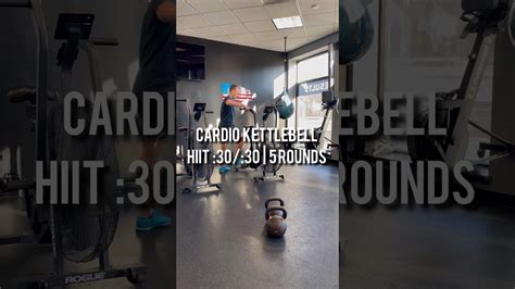 Cardio Kettlebell Hiit Workout Kettlebells And Rogue Echo Bike