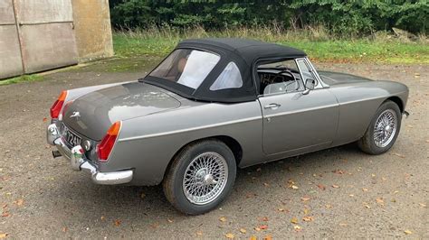 MGB Roadster V8 Metallic Grey C W W YouTube