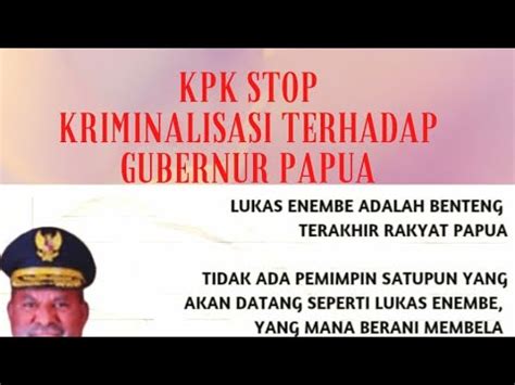 Ribuan Pendukung Lukas Enembe Datang Depan Mapolda Papua Dilakukan