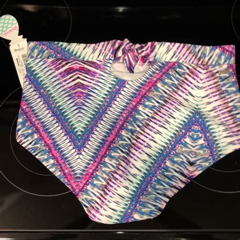 Raisins Swim High Waist Control Swim Bikini Pin Up Bottom Brief