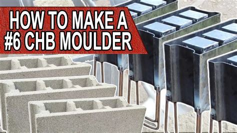 How To Make A 6 Manual Concrete Hollow Block Chb Moulder Freddie Metalwork Freddie