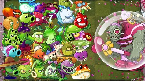 PvZ 2 Challenge All Plants With 1 Plant Food VS VALENTINES GARGANTUAR