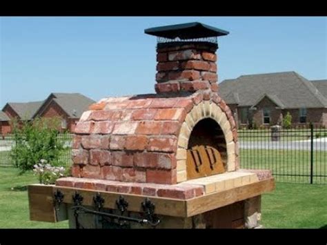 diy pizza oven   build  brick oven  detailed plans