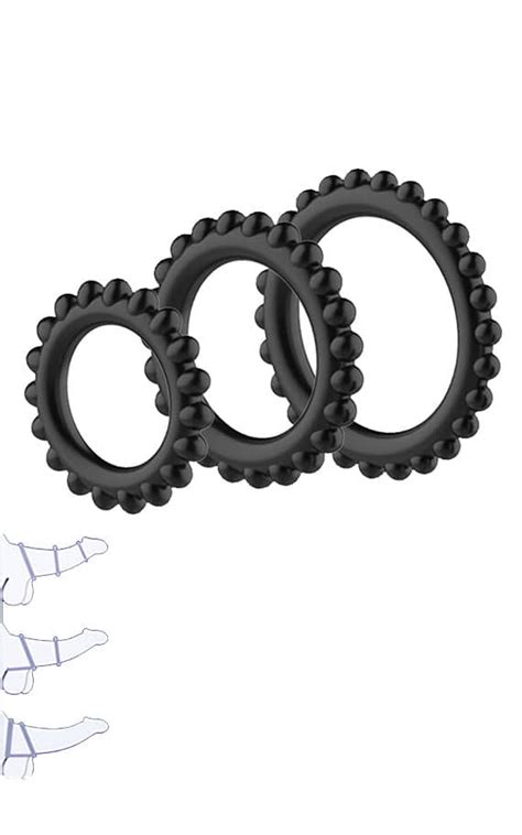 Сет од 3 силиконски прстени за пенис XXX SEX SHOP LIBIDO SKOPJE НАЈНИСКИ ЦЕНИ