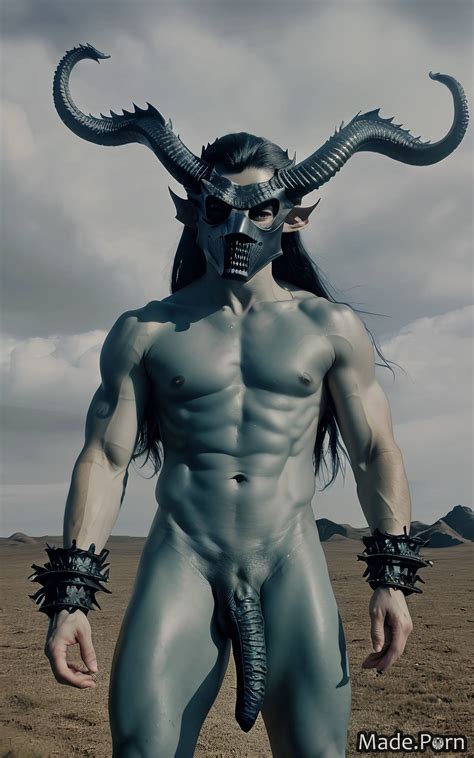 Porn Image Of Bodybuilder 40 Tall Tattoos Angry Cumshot Full Shot Created By AI