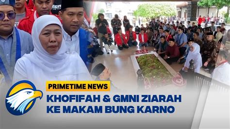 Khofifah Ziarah Ke Makam Bung Karno Bersama Gmni Shorts Youtube