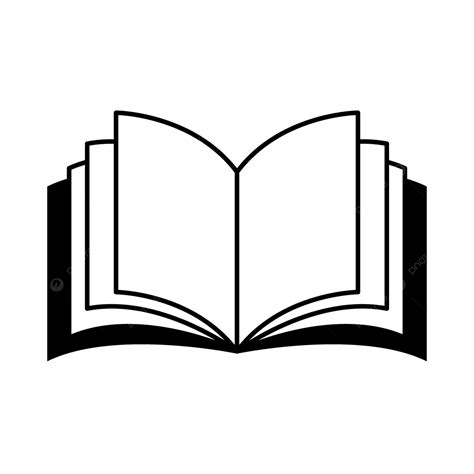 Book Icon, Book Icons, Book Clipart, Black PNG and Vector with ...