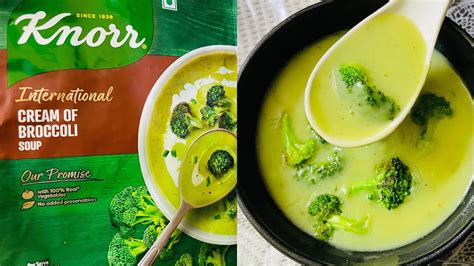 Knorr Soup Knorr International Cream Of Broccoli Soup Creamy Soup