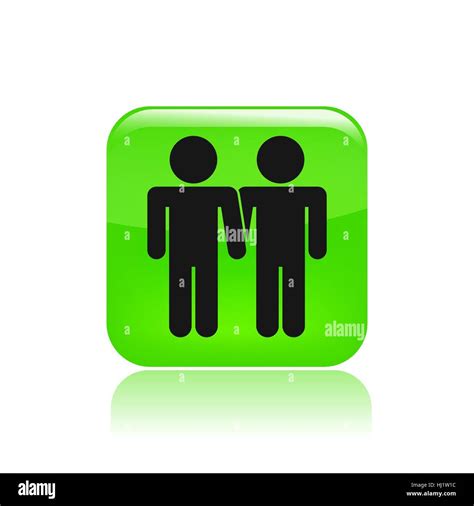 Vector Illustration Of Single Isolated Gay Icon Stock Photo Alamy