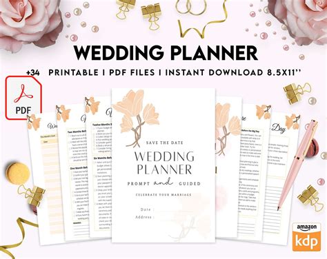 Wedding Planner, Wedding Pages, Wedding Plan Bundle, Wedding Planning