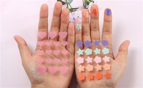 Pimple Patches114 Pcs Cute Heart Star Flower Shaped Pimple Patcheshydrocolloid Pimple Patches