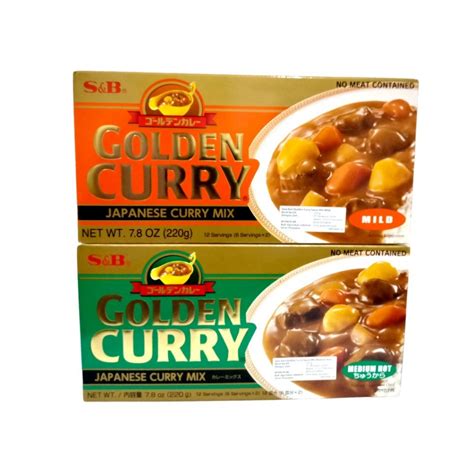 Jual Bumbu Masak Kari Jepang Instan Blok Japanese Golden Curry Mild Medium Extra Hot Gram