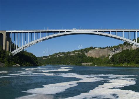 Bridge Over Niagara River Stock Image Image Of Niagara 106876689