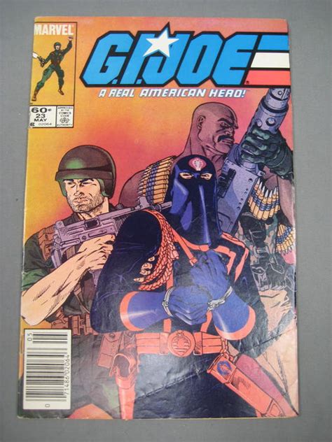 Gi Joe Marvel Vintage Comic Issue 23