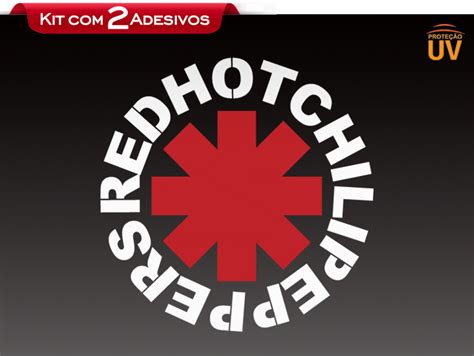Adesivo Red Hot Chili Peppers Clubedoadesivo
