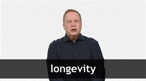 How To Pronounce Longevity In American English Youtube