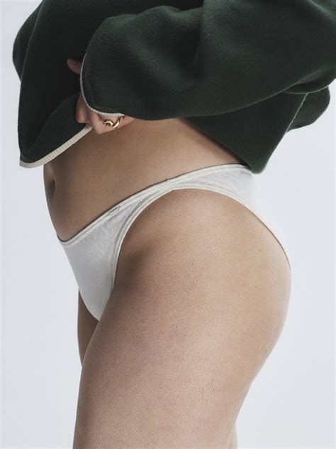 Cotton Essentials String Bikini Panty In Nude Savage X Fenty