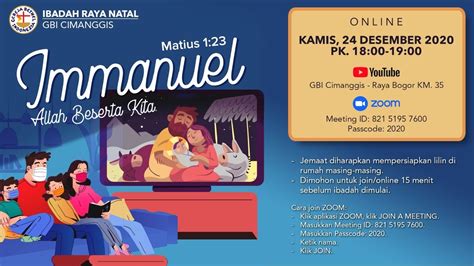 Ibadah Raya Natal Gbi Cimanggis Youtube