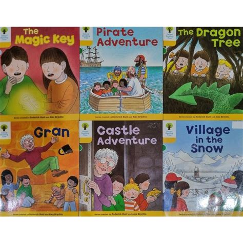 Jual Original 7 Buku Oxford Reading Tree Stage 5 Book Band 5 Green