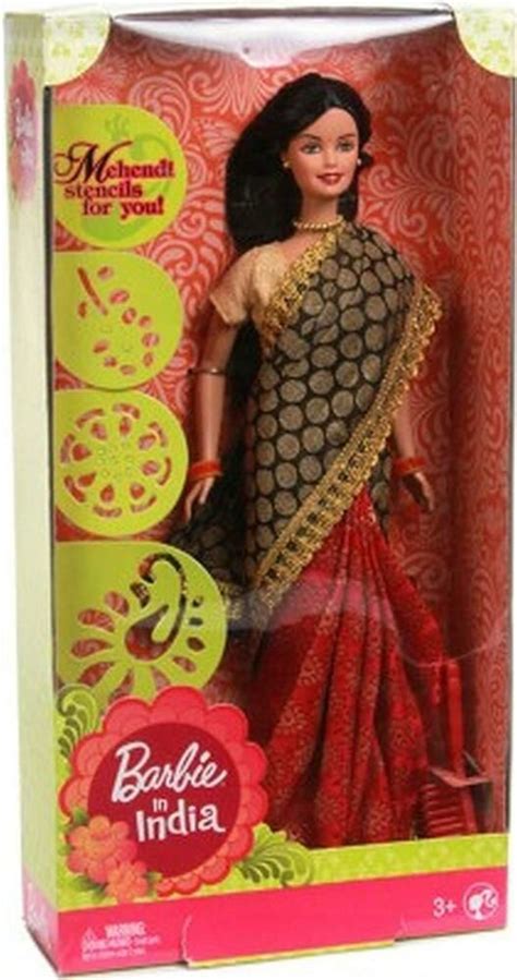 Barbie In Indian Traditional Saree Wear Design And Color May Vary