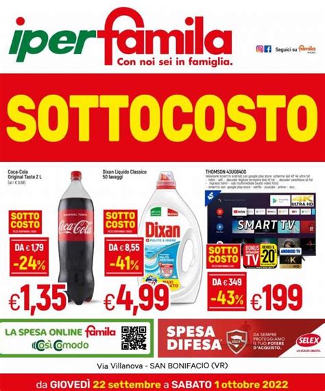 San Bonifacio Iperfamila Cataloghi Prodotti Promozioni Sconti