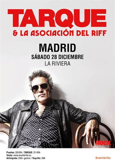 TARQUE ANUNCIA DOS IMPORTANTES FECHAS EN MADRID Y BARCELONA RockCultura