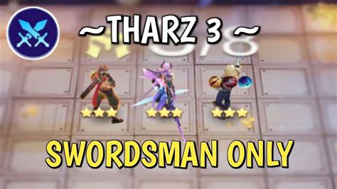 Tharz Swordsman Only Combo Mager Cukup Hero Ajaaa Magic Chess