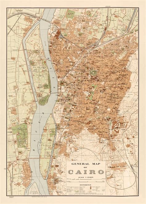 Map Of Ancient Cairo Egypt