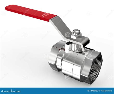 Water Valve Isolated On A White Background Stock Image Cartoondealer