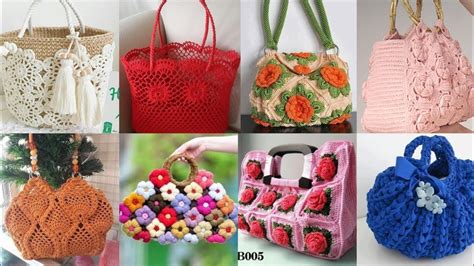 Unique Crochet Hand Bags Designs Ideas Crochet Patterns For Hand Bags