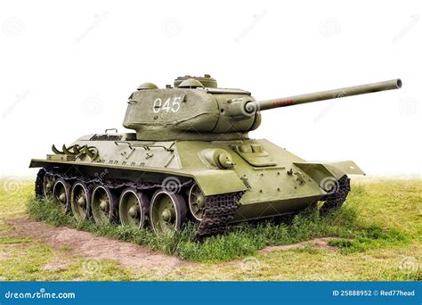 Legendary T 34 85 Tank Ussr Stock Photography Image 25888952