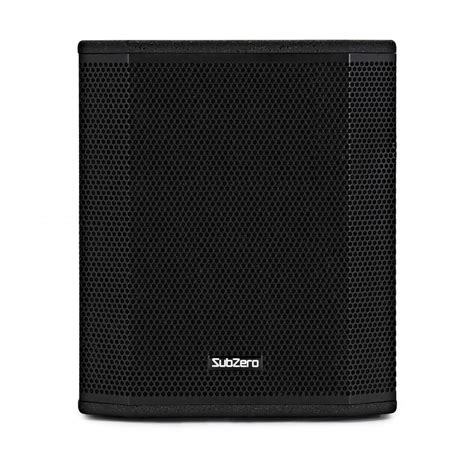 Subzero Hicast S Modulares Pa System Gear Music