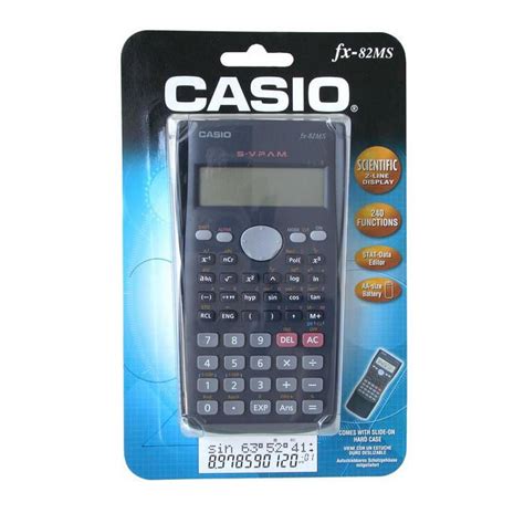 Casio FX-82MS Calculatrice Scientifique 2 Lignes | PcComponentes.fr