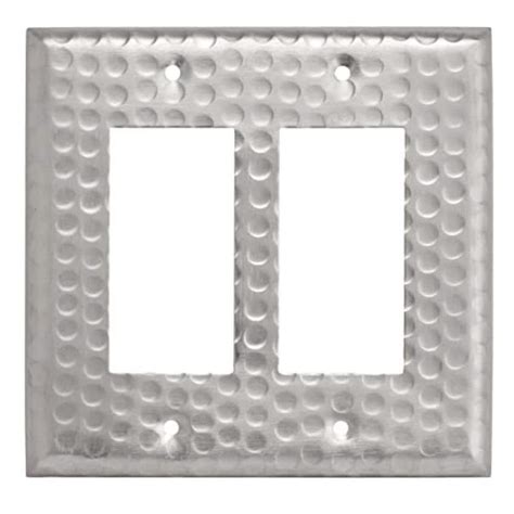 Monarch Abode Hand Hammered Decorative Wall Plate Switch Plate Outlet