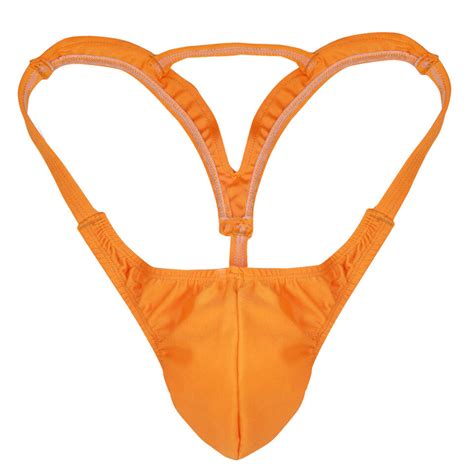Mens Sexy Pouch Bikini G String Thongs Triangle Briefs Underwear Panties M Xl Ebay
