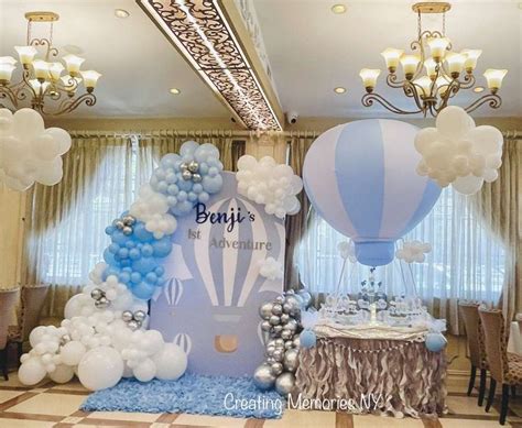 Hot Air Balloon Birthday Party Ideas Photo Of