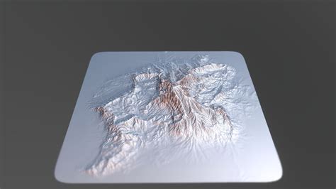 Free Mountain displacement map pack - Download Free 3D model by Arc4g ...