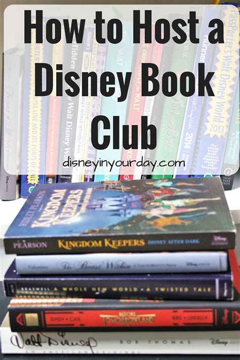 How to host a Disney book club - Disney in your Day