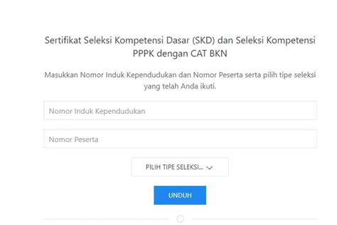 Cara Cek Ranking SKD CPNS 2023 Dan Unduh Sertifikat Nilai TWK TIU TKP