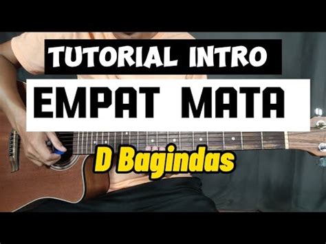 Intro Empat Mata D Bagindas Guitar Tutorial Youtube