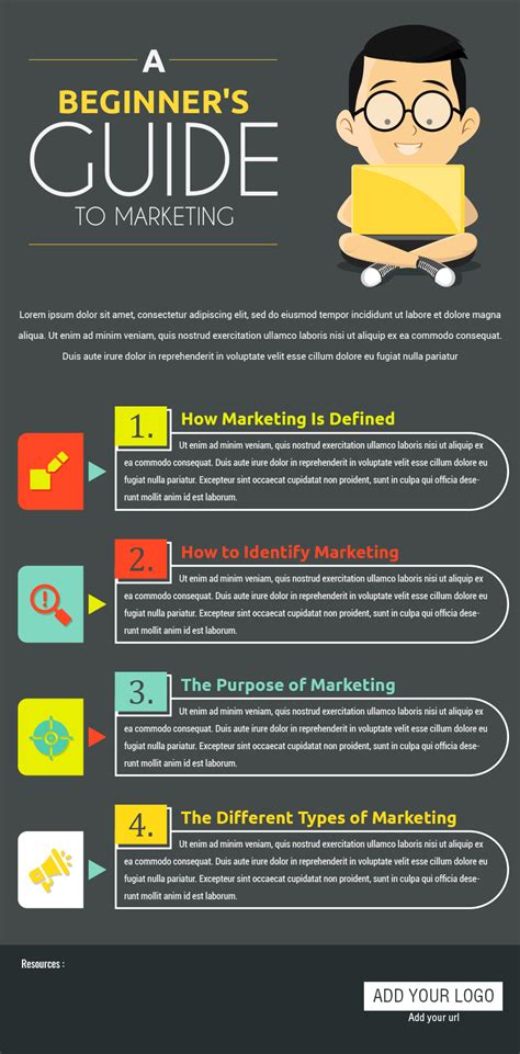 A Beginner S Guide To Marketing Infographic Template