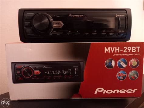 Auto radio player Pioneer MVH-29BT Bluetooth USB Aux - CD/DVD/MC/Radio ...