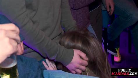 PUBLIC DISGRACE BDSM Babe Publicly Groped And Whipped After Casting TNAFlix