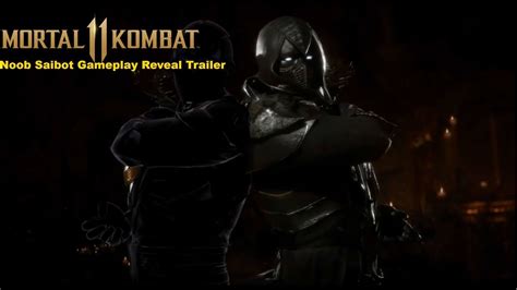 Mortal Kombat 11 Noob Saibot Gameplay Reveal Trailer Youtube