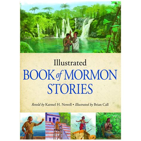 Illustrated Book Of Mormon Stories Retold By Karmel H. Newell