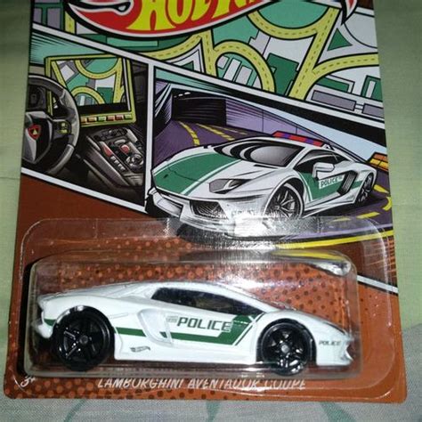Jual Hot Wheels Lamborghini Aventador Coupe Police Series Kab Kebumen Mbonk Tokopedia
