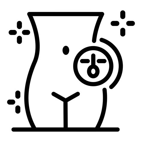 Icono De Depilador De Bikini Estilo De Contorno 15663562 Vector En Vecteezy